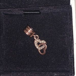 Pandora rose gold charm